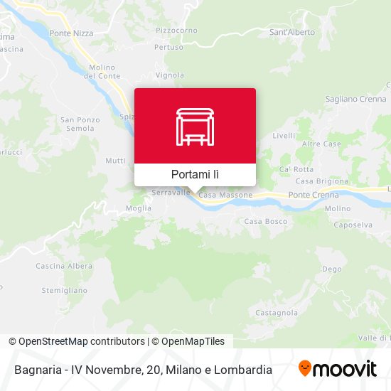 Mappa Bagnaria - IV Novembre, 20