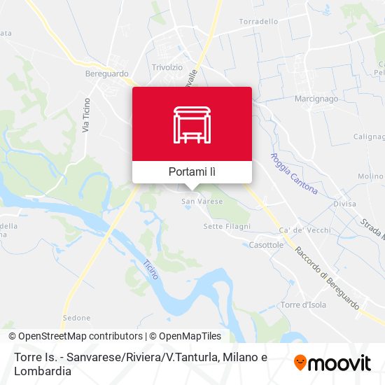Mappa Torre Is. - Sanvarese / Riviera / V.Tanturla