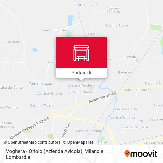 Mappa Voghera - Oriolo (Azienda Avicola)