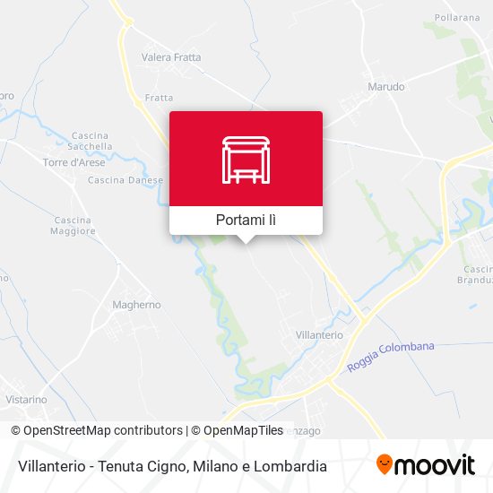 Mappa Villanterio - Tenuta Cigno