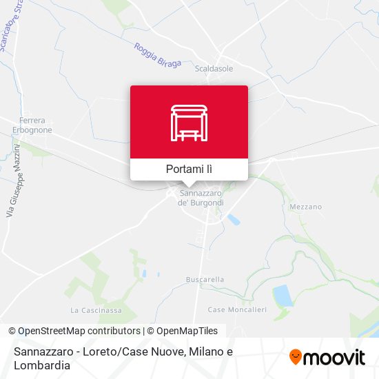 Mappa Sannazzaro - Loreto/Case Nuove