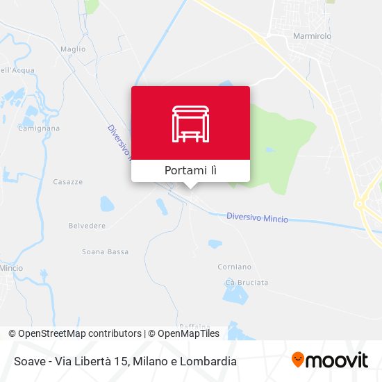 Mappa Soave - Via Libertà 15