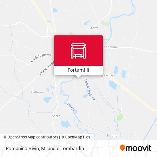 Mappa Romanino Bivio