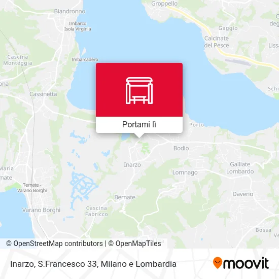 Mappa Inarzo, S.Francesco 33