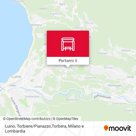 Mappa Luino, Torbiere / Pianazzo,Torbera