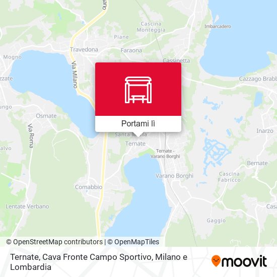 Mappa Ternate, Cava Fronte Campo Sportivo