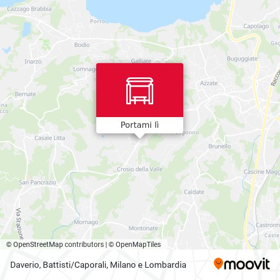 Mappa Daverio, Battisti/Caporali