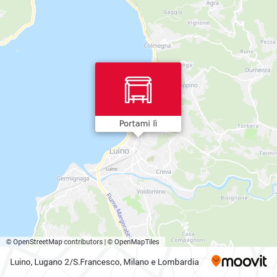 Mappa Luino, Lugano 2/S.Francesco