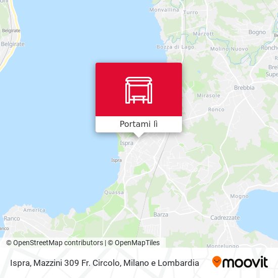 Mappa Ispra, Mazzini 309 Fr. Circolo