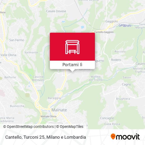 Mappa Cantello, Turconi 25