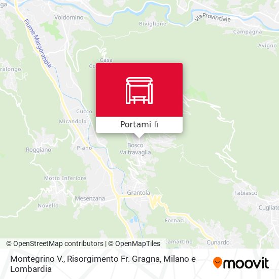 Mappa Montegrino V., Risorgimento Fr. Gragna