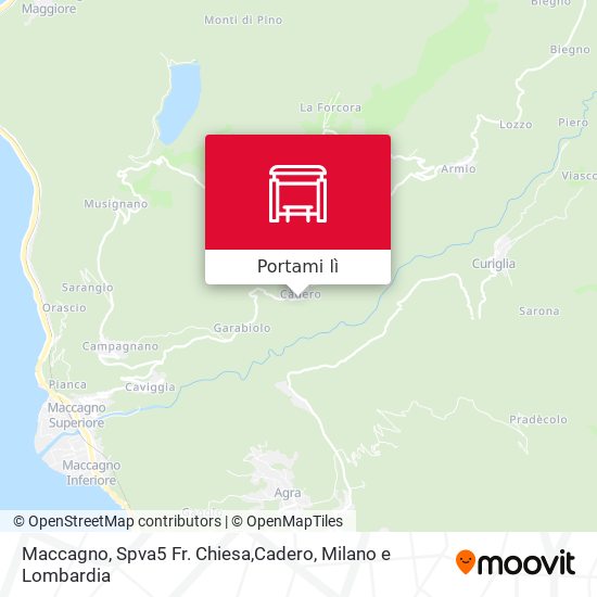 Mappa Maccagno, Spva5 Fr. Chiesa,Cadero