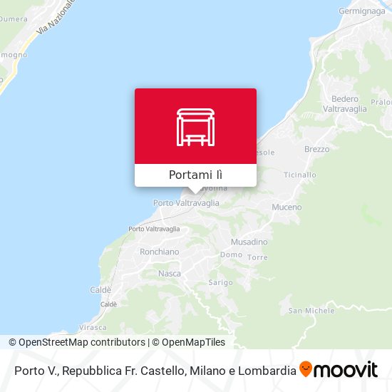 Mappa Porto V., Repubblica Fr. Castello