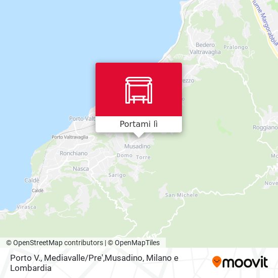 Mappa Porto V., Mediavalle / Pre',Musadino