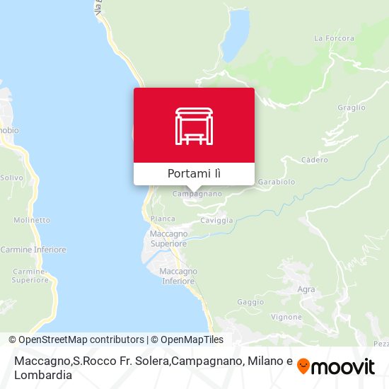 Mappa Maccagno,S.Rocco Fr. Solera,Campagnano