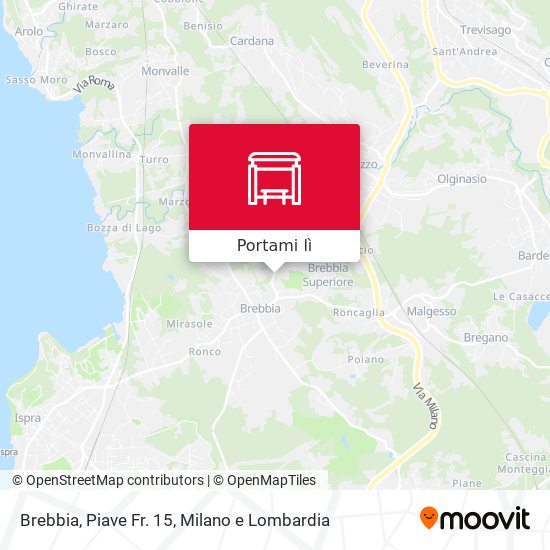 Mappa Brebbia, Piave Fr. 15