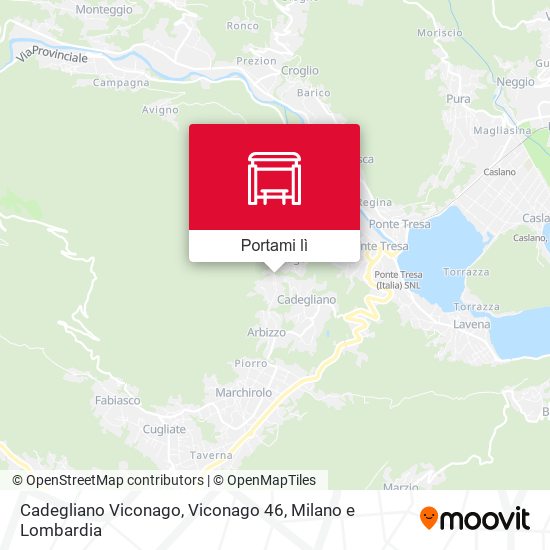 Mappa Cadegliano Viconago, Viconago 46
