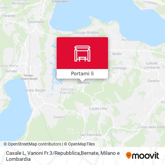 Mappa Casale L, Vanoni Fr.3 / Repubblica,Bernate