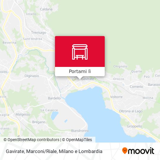 Mappa Gavirate, Marconi/Riale