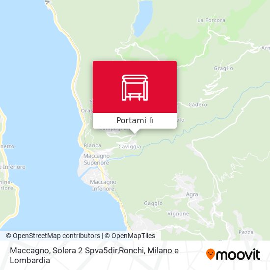 Mappa Maccagno, Solera 2 Spva5dir,Ronchi