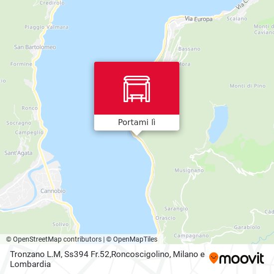 Mappa Tronzano L.M, Ss394 Fr.52,Roncoscigolino
