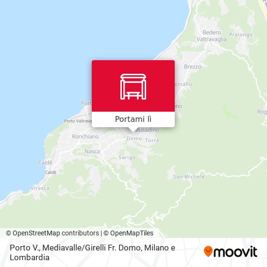 Mappa Porto V., Mediavalle / Girelli Fr. Domo