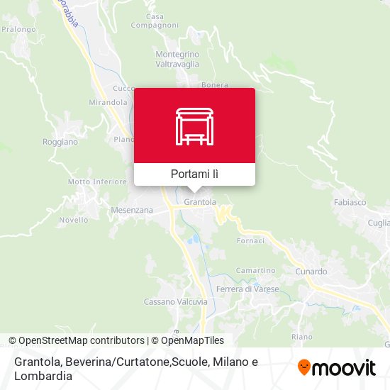 Mappa Grantola, Beverina / Curtatone,Scuole
