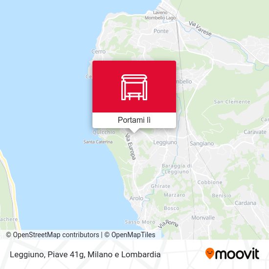 Mappa Leggiuno, Piave 41g