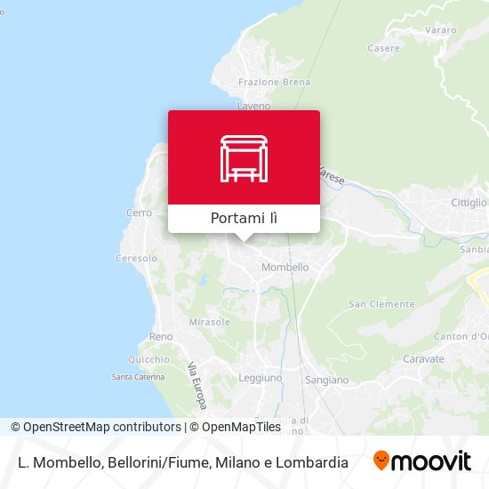 Mappa L. Mombello, Bellorini/Fiume