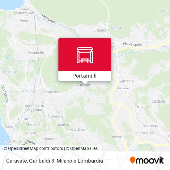 Mappa Caravate, Garibaldi 3