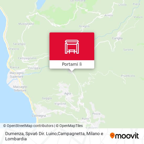 Mappa Dumenza, Spva6 Dir. Luino,Campagnetta