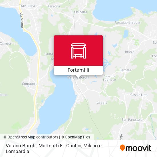 Mappa Varano Borghi, Matteotti Fr. Contini
