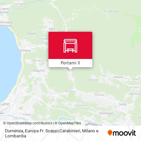 Mappa Dumenza, Europa Fr. Scappi,Carabinieri