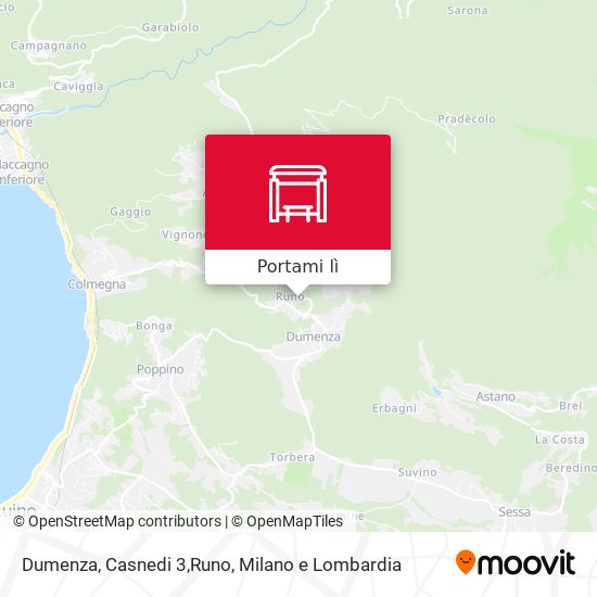 Mappa Dumenza, Casnedi 3,Runo