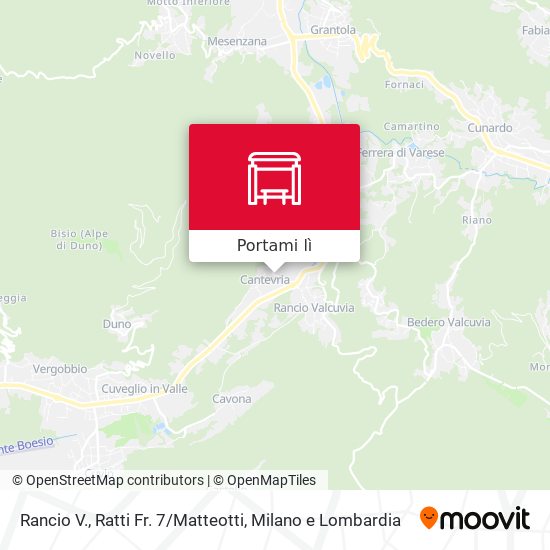 Mappa Rancio V., Ratti Fr. 7 / Matteotti