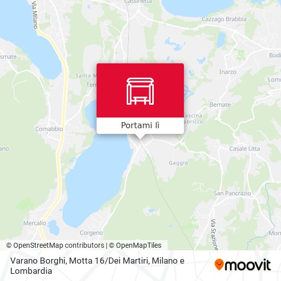 Mappa Varano Borghi, Motta 16 / Dei Martiri