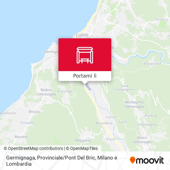 Mappa Germignaga, Provinciale / Pont Del Bric