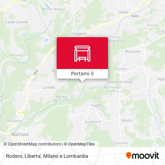 Mappa Rodero, Liberta'