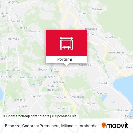 Mappa Besozzo, Cadorna/Premunera
