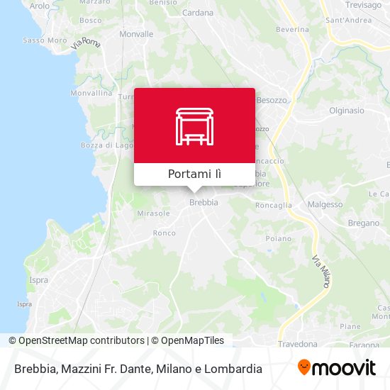 Mappa Brebbia, Mazzini Fr. Dante