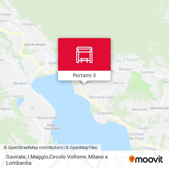 Mappa Gavirate, I Maggio,Circolo Voltorre