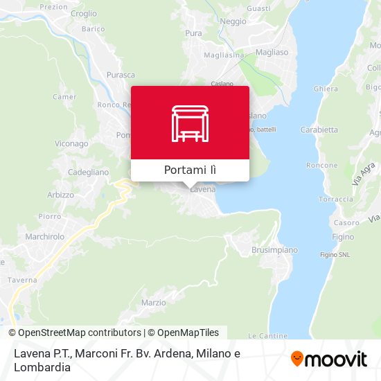 Mappa Lavena P.T., Marconi Fr. Bv. Ardena