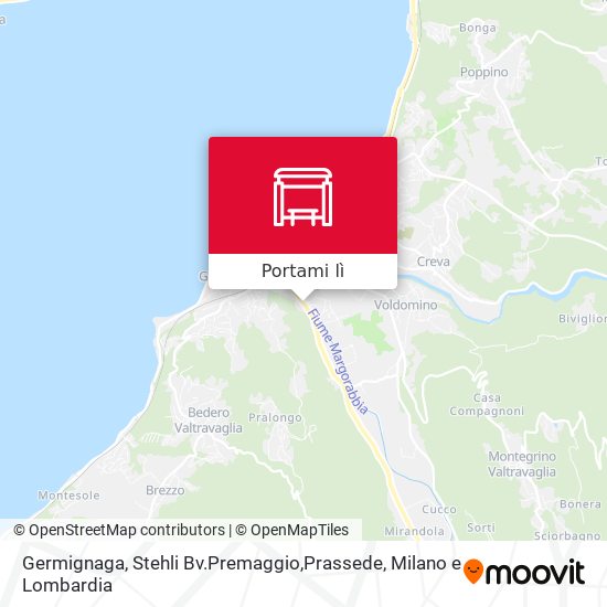 Mappa Germignaga, Stehli Bv.Premaggio,Prassede