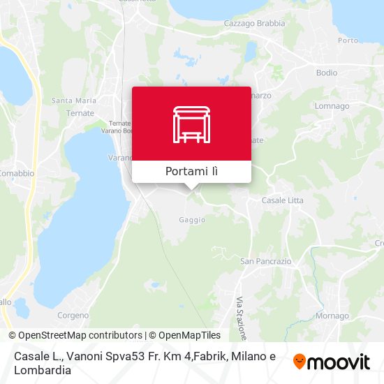 Mappa Casale L., Vanoni Spva53 Fr. Km 4,Fabrik