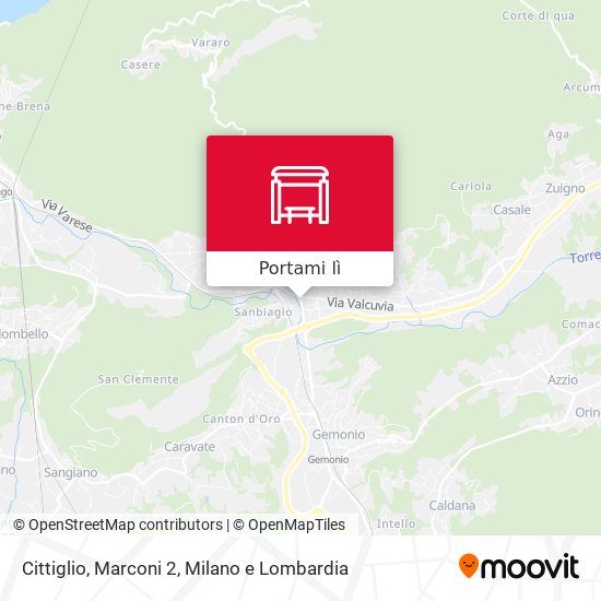 Mappa Cittiglio, Marconi 2