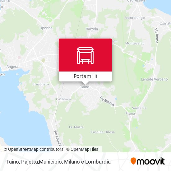 Mappa Taino, Pajetta,Municipio