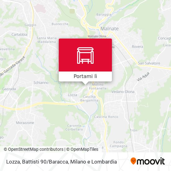 Mappa Lozza, Battisti 90/Baracca