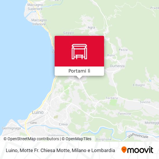 Mappa Luino, Motte Fr. Chiesa Motte