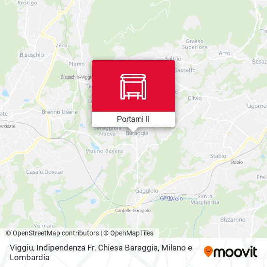 Mappa Viggiu, Indipendenza Fr. Chiesa Baraggia