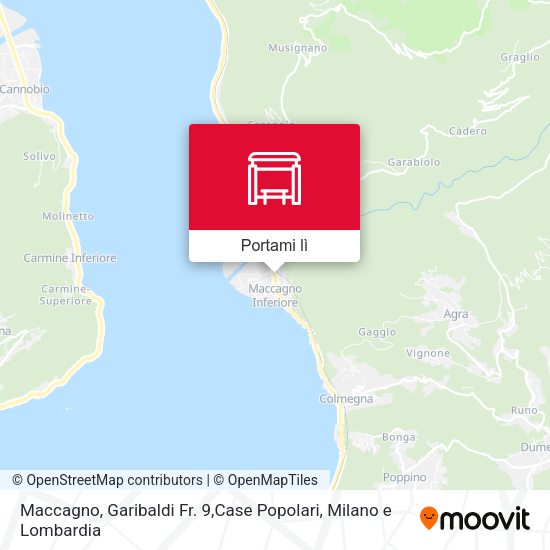 Mappa Maccagno, Garibaldi Fr. 9,Case Popolari
